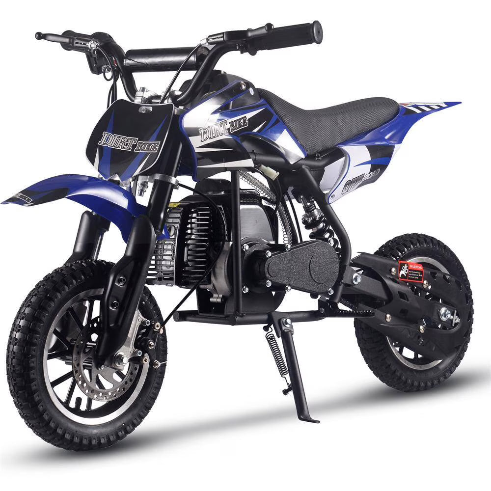 Kids Dirt Bike, Perfect Starter Gas Dirt Bike for adventure,Sturdy 50cc dirt bike for Beginner 42×28×28in,2-Stroke,Red