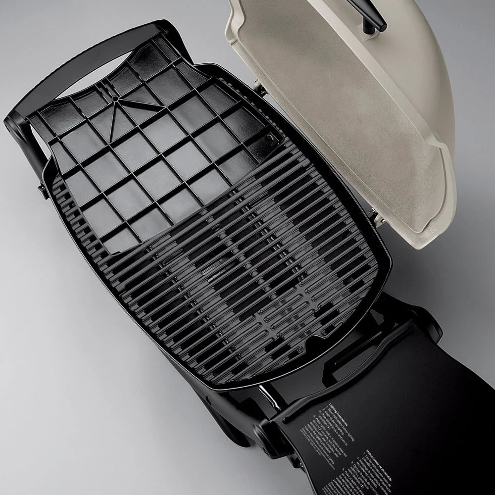 Weber Q 2200 1-Burner Portable Gas Grill, Titanium
