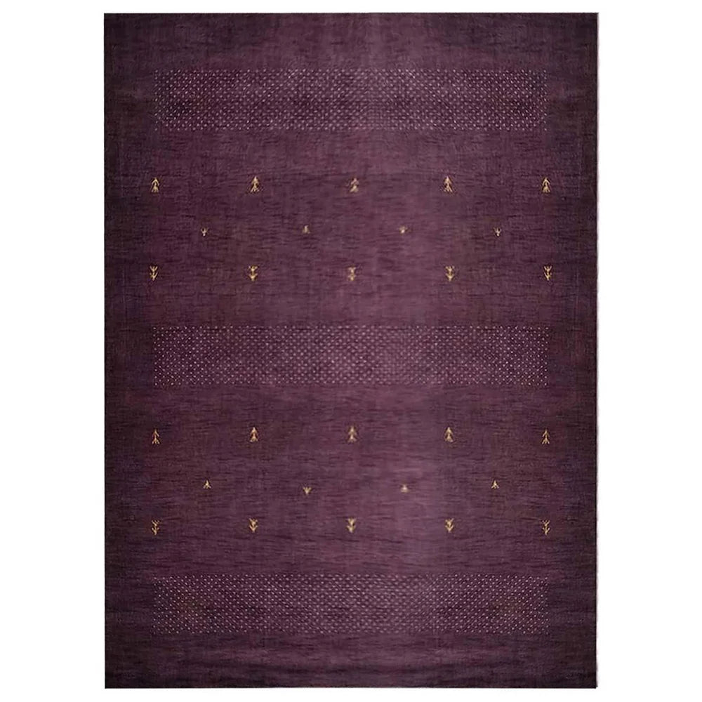 Rugsotic Carpets Handmade Rugs Hand Knotted Loom Rectangle 3'x5' Orange Wool for Indoor Use