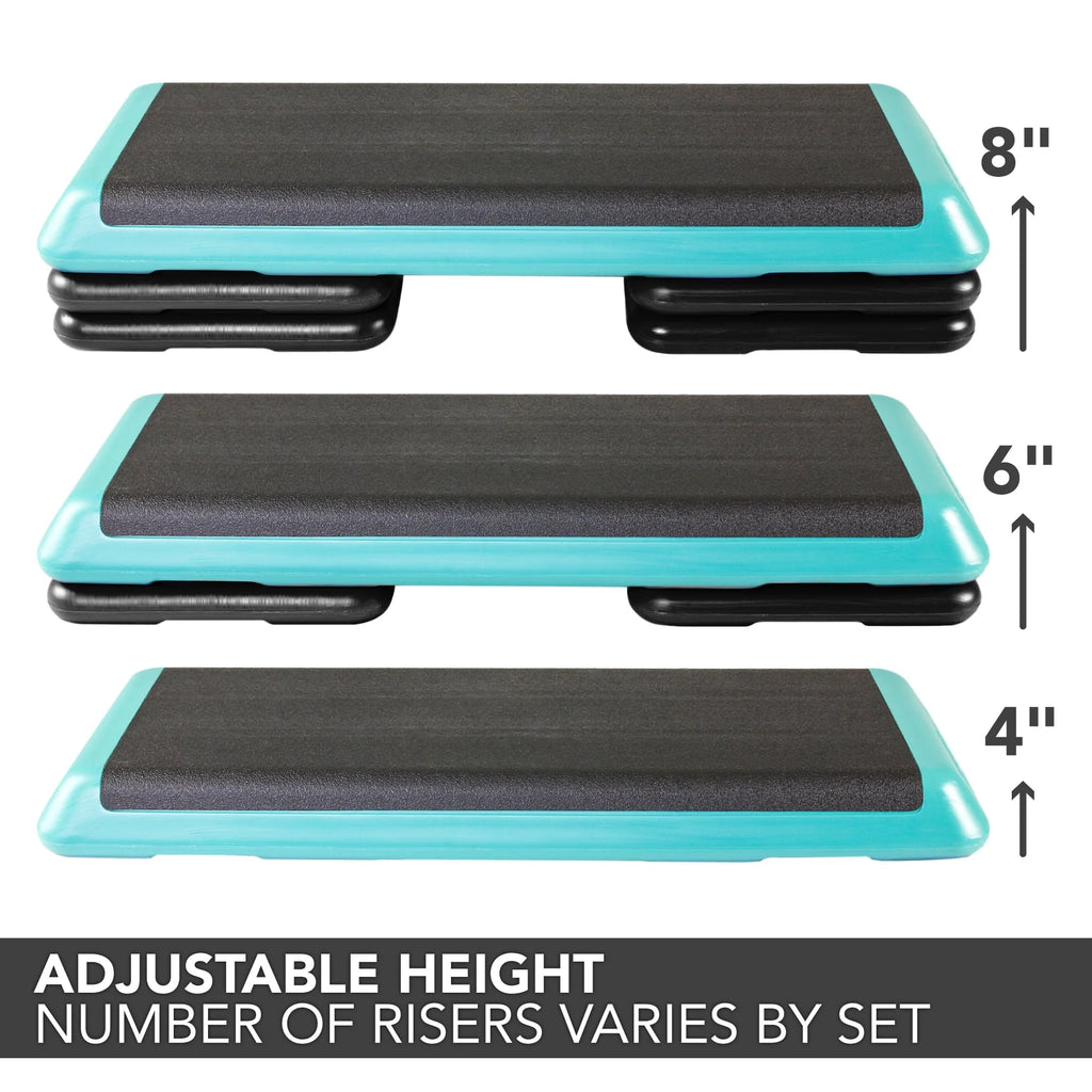 The Step Original Aerobic Platform, Health Club Size, Four Original Risers, and Streaming Videos