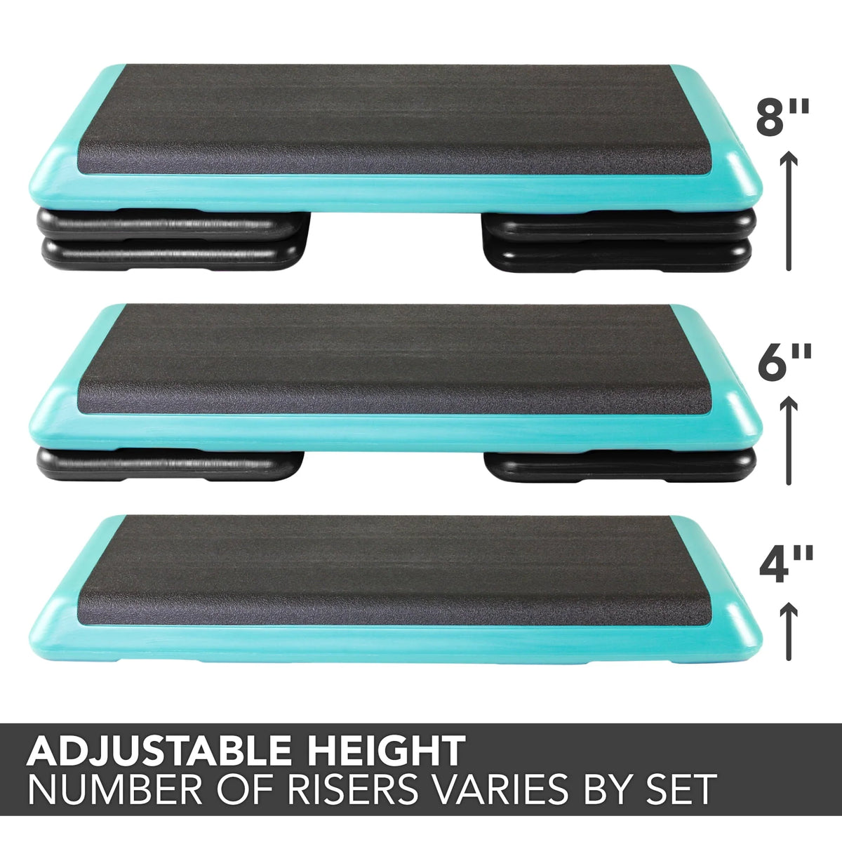 The Step Original Aerobic Platform, Health Club Size, Four Original Risers, and Streaming Videos