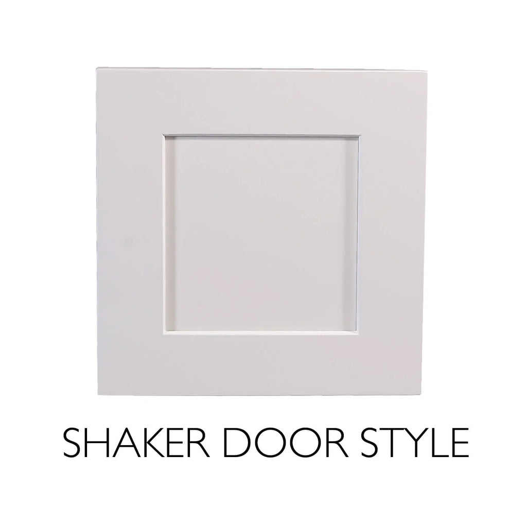 Design House 561621 Brookings Unassembled Shaker Wall Kitchen Cabinet 30x12x12, White