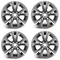 Set of 4 Brand New 18" 18x7.5 Alloy Wheel For Toyota Hinghlander 2014-2019 Machined Gray OEM Quality Replacement Rim