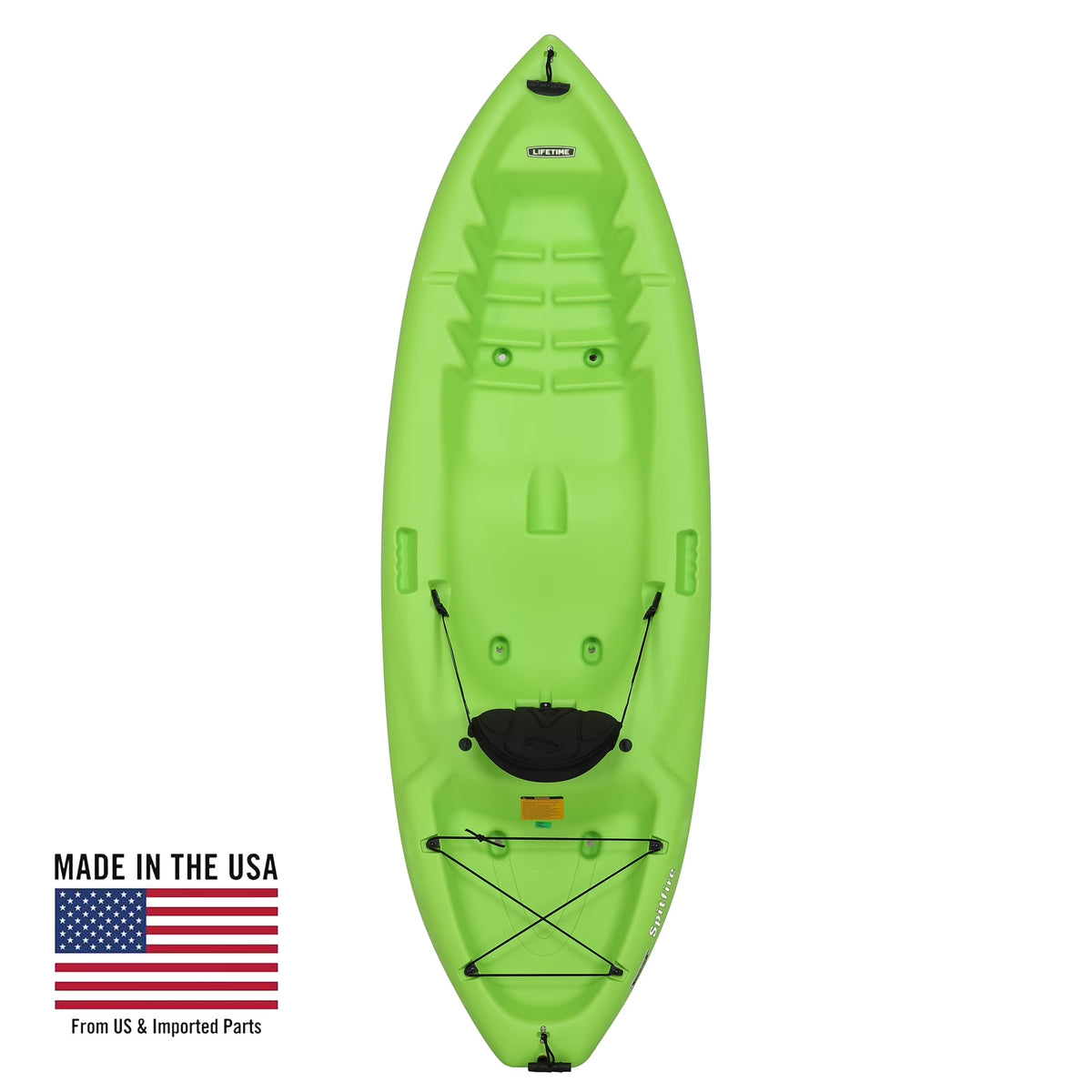 Lifetime Spitfire 8 ft Sit-On-Top Kayak, Lime Green (90245)