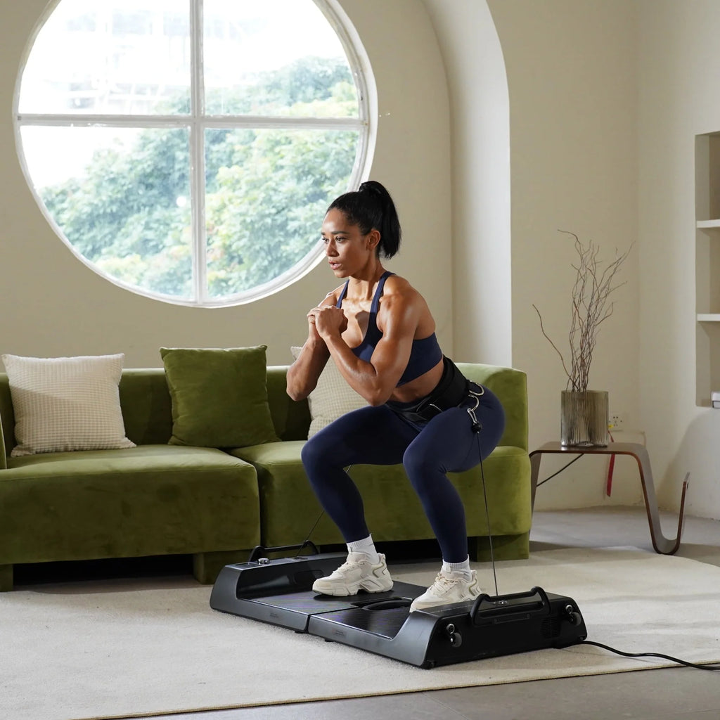 Motion Space Smart Trainer | 6 in 1 Home Gym Fitness Equipment, Adjustable Full Body Resistance Training, Workout Equipment with APP, Multifunctional Weightlifting with Eccentric, Isokinetic Modes