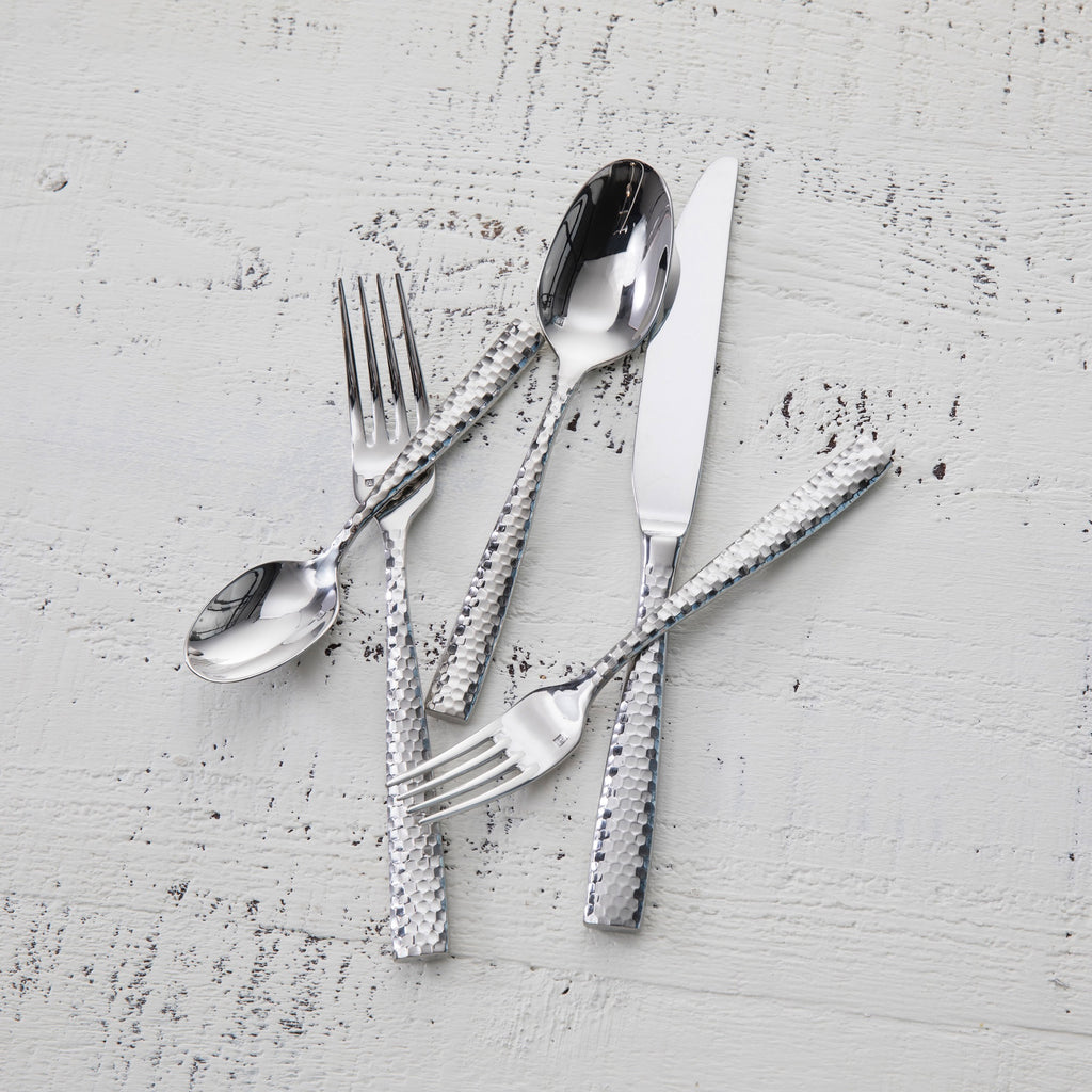Fortessa Lucca Faceted 20-piece Flatware Set