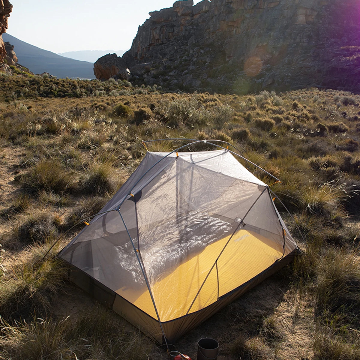 Naturehike Mongar Backpacking Camping Tent 2 Person Lightweight Waterproof with Footprint