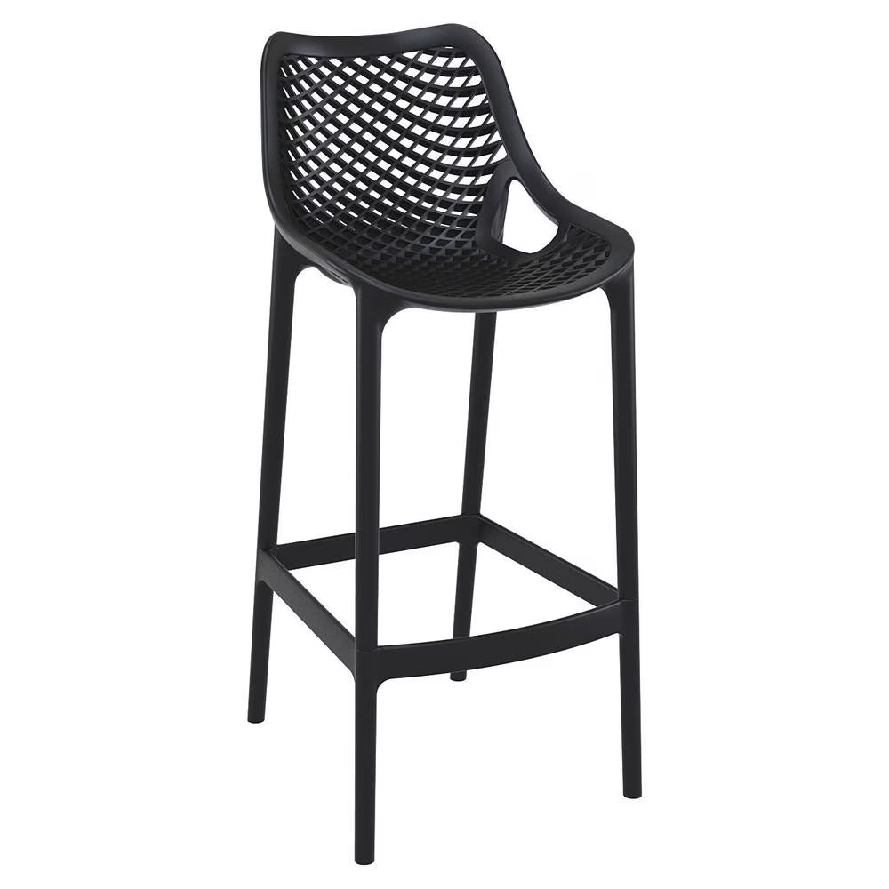 Compamia Air Patio Bar Stool in Black
