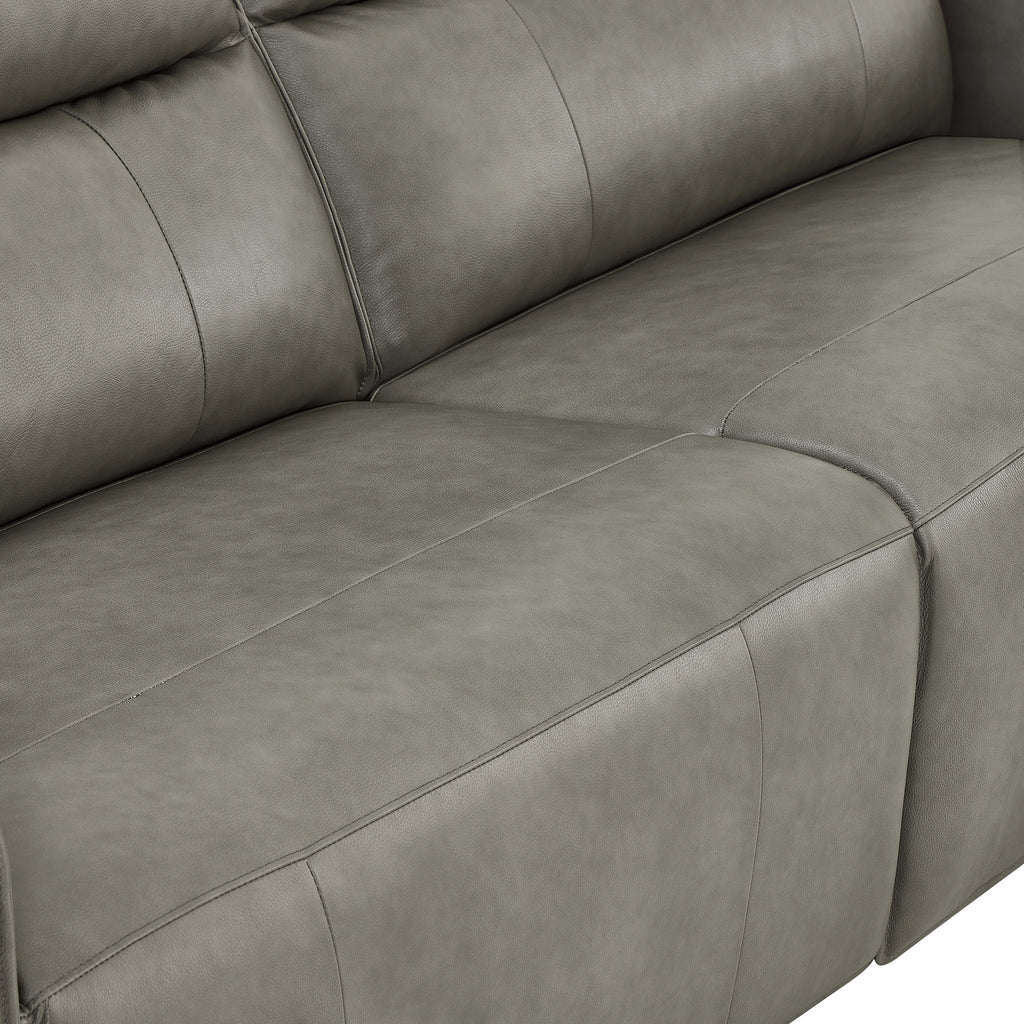 Henredon Keira Leather Zero-gravity Reclining Sofa