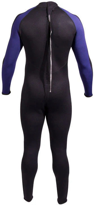 NeoSport Men's 5mm Full Wetsuit Premium Neoprene Black/Blue
