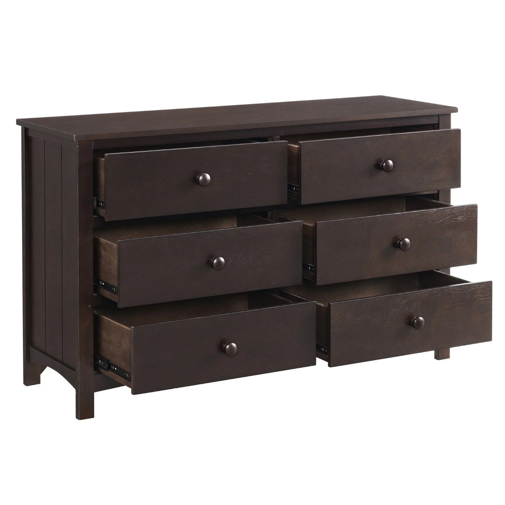 Oxford Baby Universal 6-Drawer Dresser, Snow White