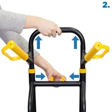 Mount-It! Stair Climber Hand Truck and Dolly , 264 lbs. Capacity Heavy-Duty Trolley Cart