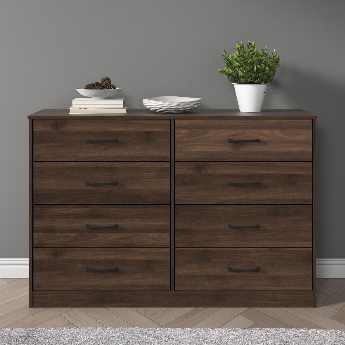 Mainstays Ardent 8 Drawer Dresser, Black