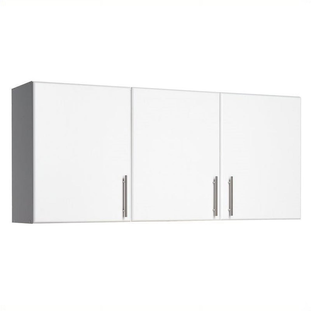 Pemberly Row 54" Wall Cabinet with 3 doors in White
