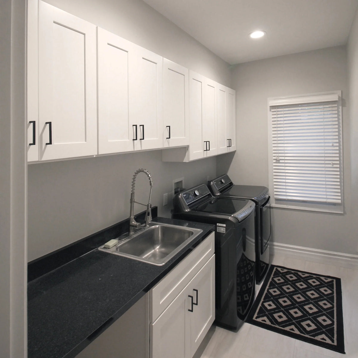 Design House Brookings Solid Wood Ready to Assemble 15"W x 24"H x 12"D Tall Shaker Wall Kitchen Cabinet, White