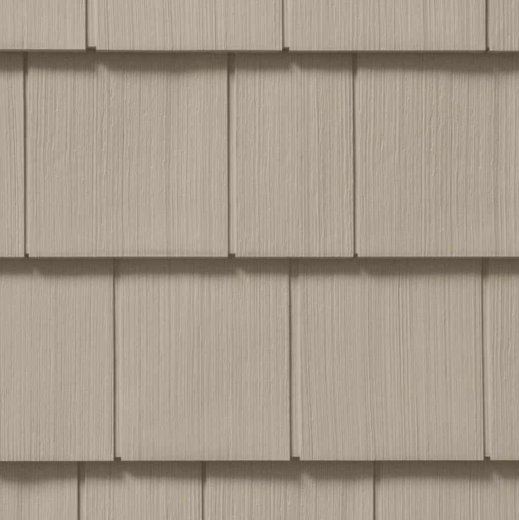 CertainTeed Cedar Impressions Double 7 Inch Straight Edge Perfection Shingles Siding (1/2 Square)
