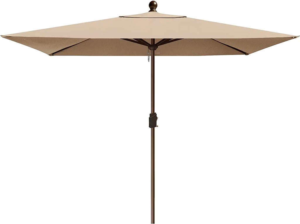EliteShade Sunumbrella 6x6Ft Square Market Umbrella with Ventilation