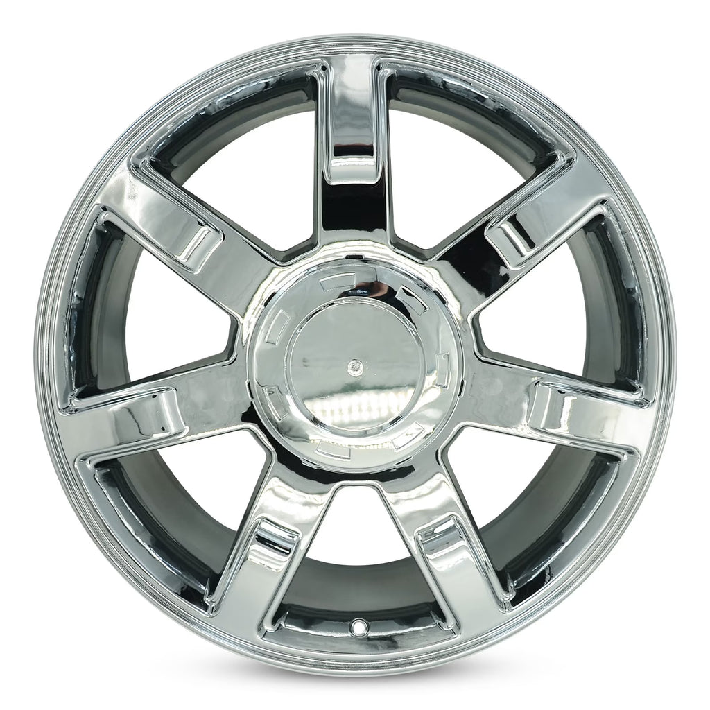 Velospinner Alloy 22" x 9" Automotive Rim New Single Chrome Wheel for 2007 - 2014 Cadillac Escalade ESV EXT OEM Design Replacement 5309 05309