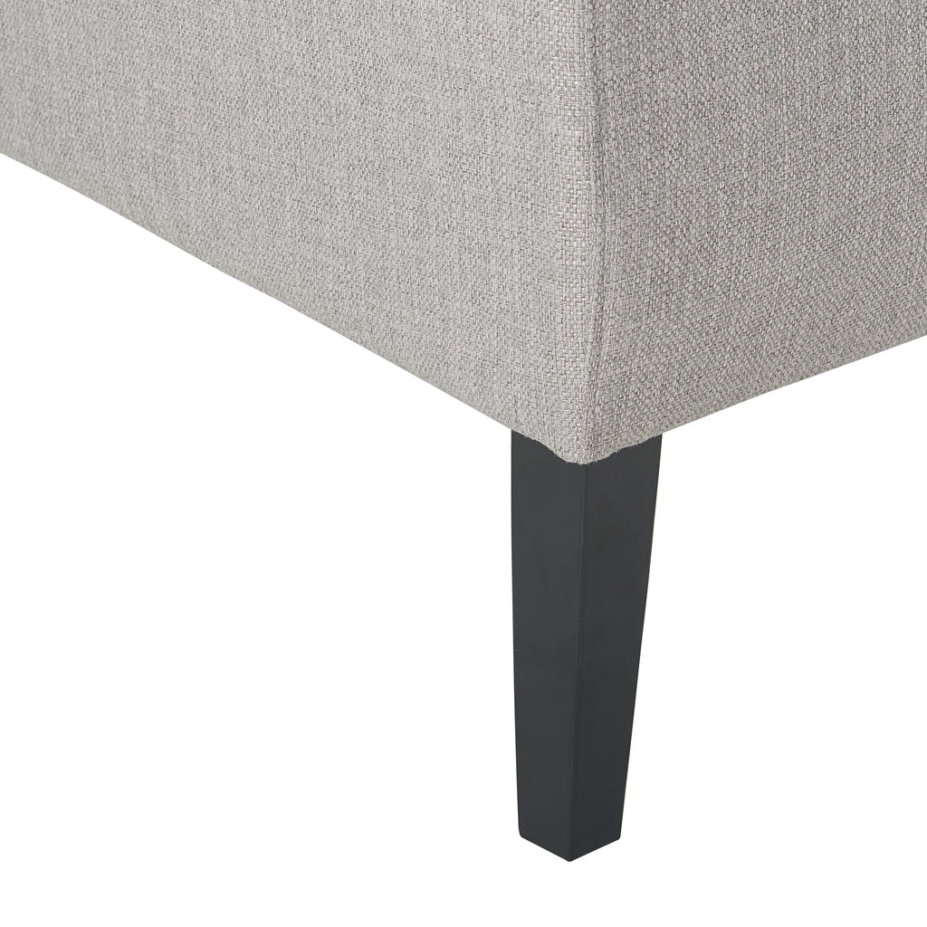 Serta Palisades Slipper Chair Pebble Gray