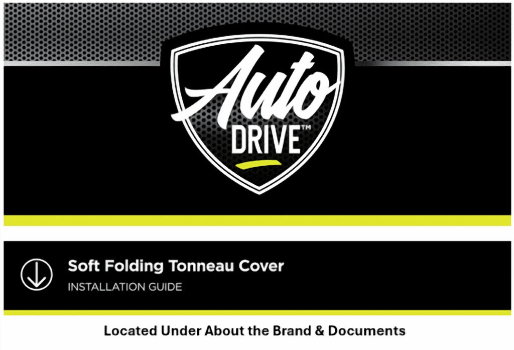 Auto Drive Soft Tri Fold Truck Bed Tonneau Cover Fits Ford Ranger 6' Short Bed 1982-2011