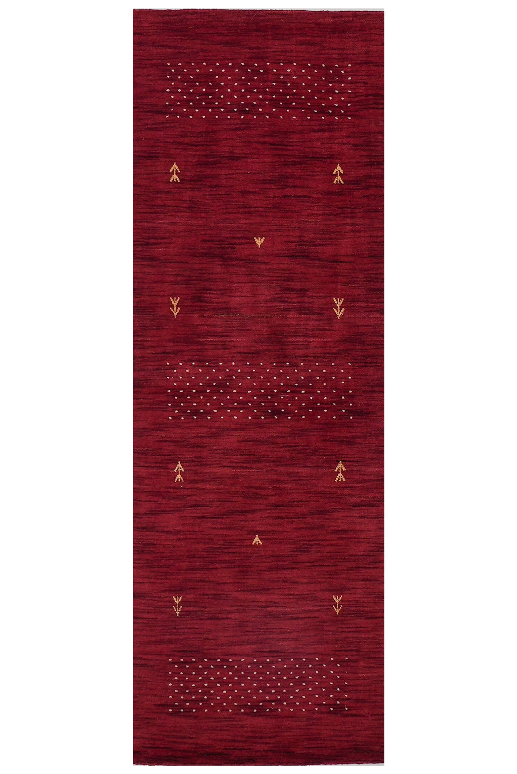 Rugsotic Carpets Handmade Rugs Hand Knotted Loom Rectangle 3'x5' Orange Wool for Indoor Use
