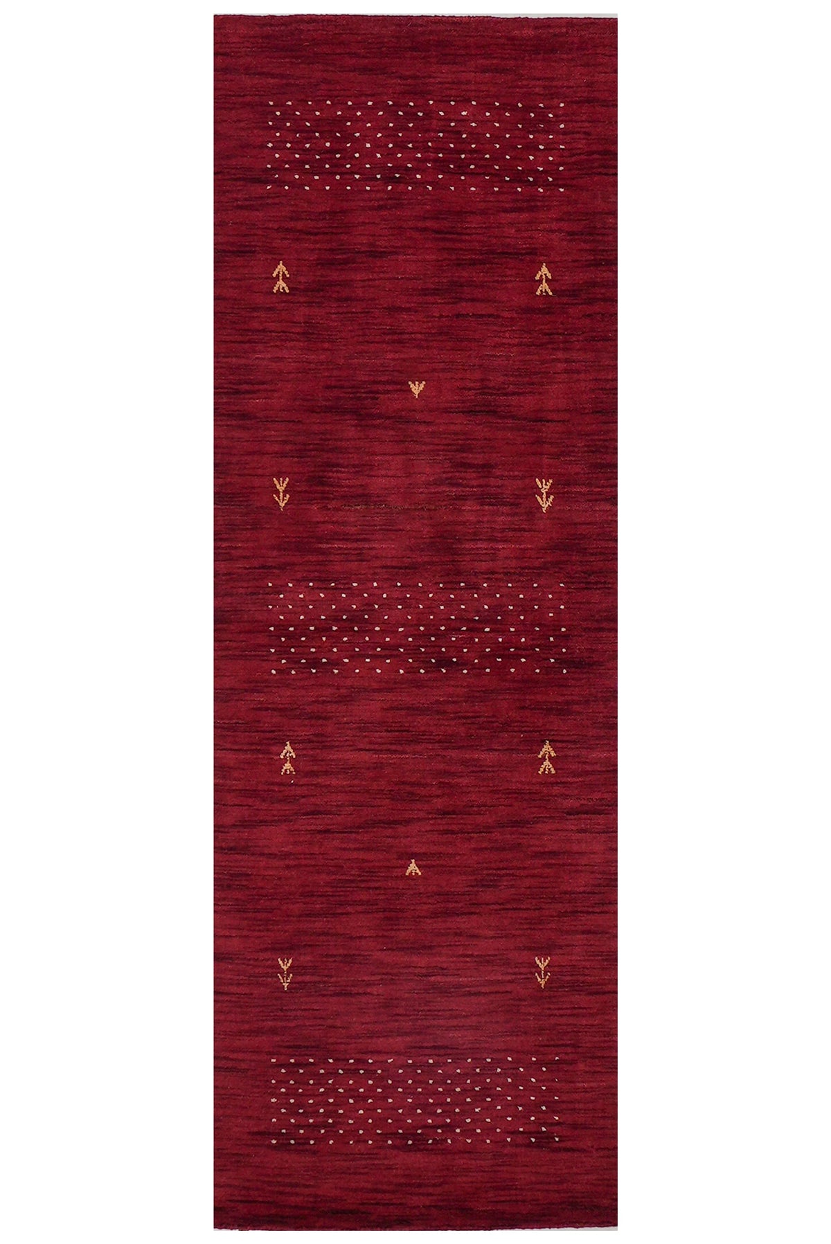 Rugsotic Carpets Handmade Rugs Hand Knotted Loom Rectangle 3'x5' Orange Wool for Indoor Use