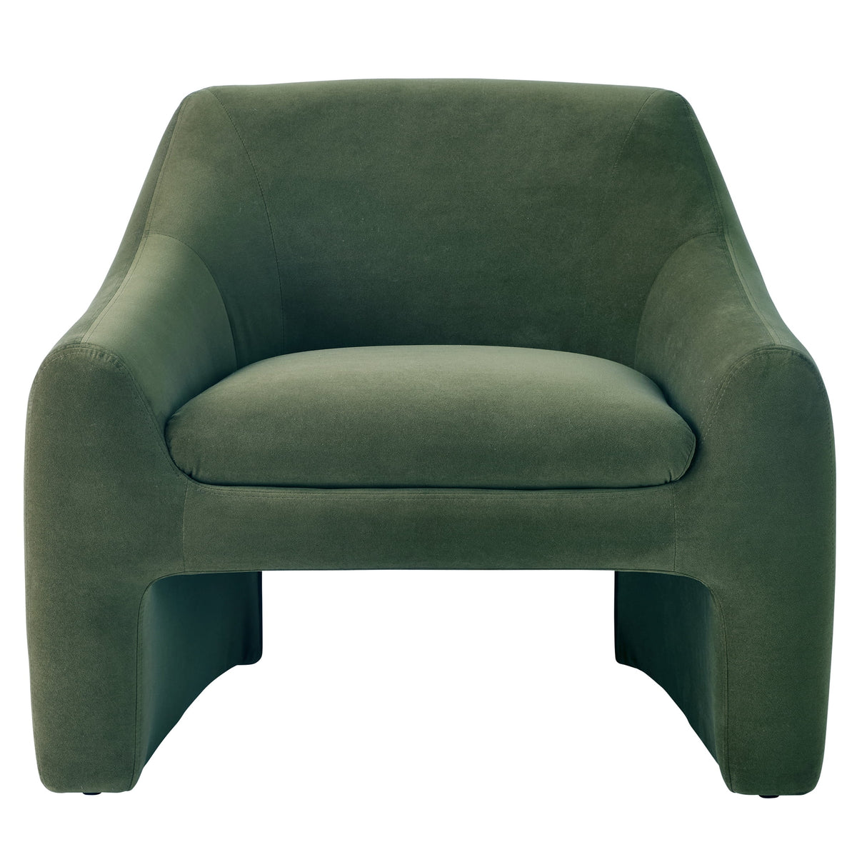 Better Homes & Gardens Emerson Curvy Accent Chair, Truffle Brown Boucle
