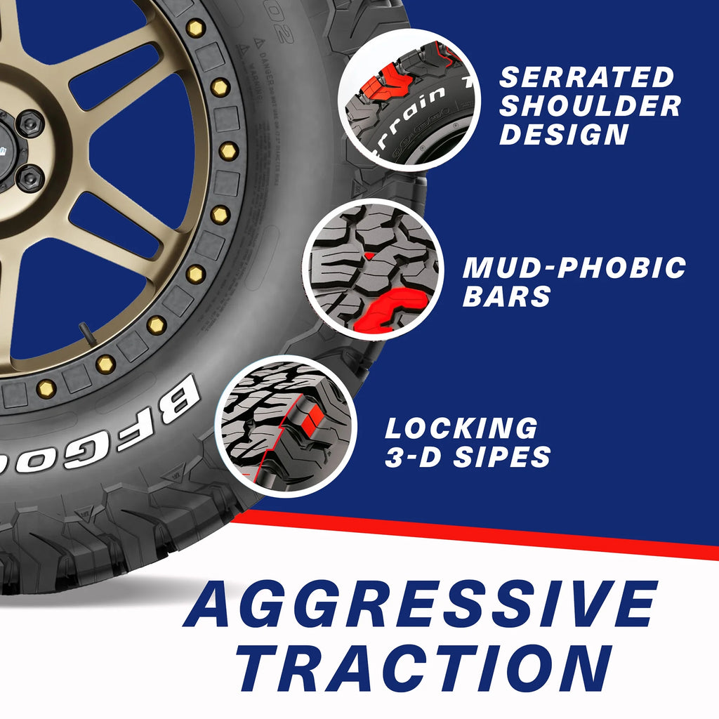 BFGoodrich All-Terrain T/A KO2 All-Season 31x10.50R15/C 109S Tire