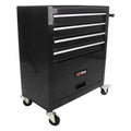 Roromall Rolling Tool Chest Removable Metal Tool Cart Storage Cabinet Tool Set with 4 Wheels Drawers and Tools