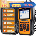 FOXWELL NT510 ELITE OBD2 Scanner For BMW Bidirectional Full Systems Car Diagnostic Scan Tool Active Test SRS EPB SAS Code Reader