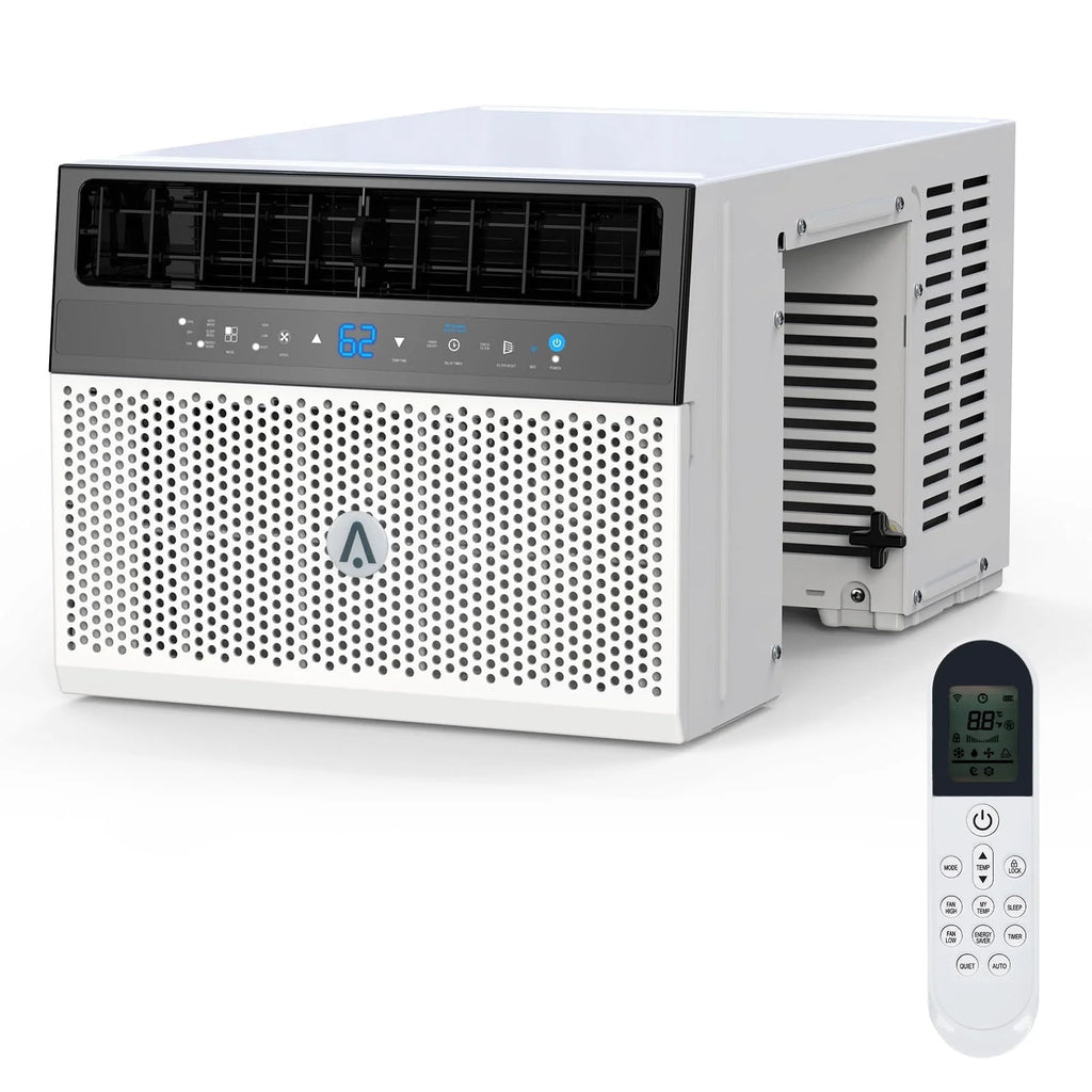 TROPOW 110V Window-Mounted Air Conditioner 6,000 BTU with Remote/APP Control and ECO Mode
