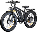 2000W Electric Bike for Adults 48V 22.4AH Ebikes 35MPH Mountain Ebike  26" Fat Tire