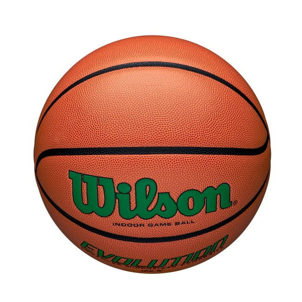 Wilson Evolution Baloncesto de Juego Interior - Negro, Talla 7 - 29,5"