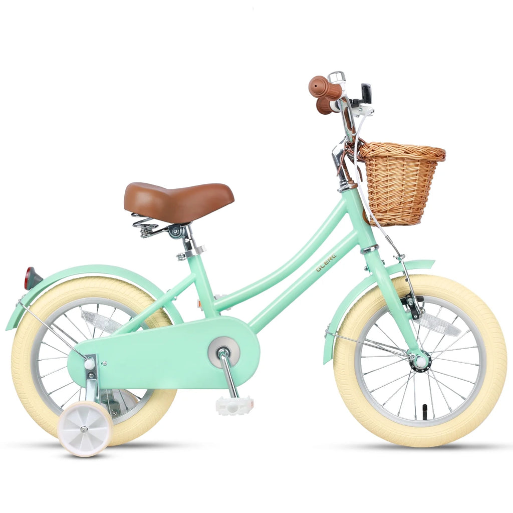 Glerc Little Molly 12 inch Kids Girls Bike for1 2-4 Years Old Child and Toddler,gifts,Pink