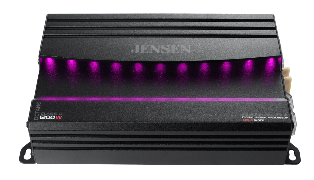 JENSEN XDA91RB Class-D Mono Amplifier with 240 Watts x 1 RMS,1200 Watts Peak Power