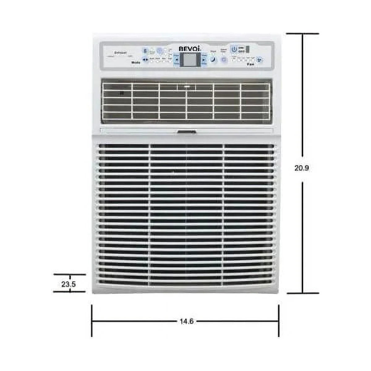 Bevoi BEVCCW10C 10,000 BTU Casement Window Air Conditioner Cool Only 115V