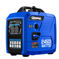 2450-Watt 120V Gas Powered Portable Fuel Inverter Generator Included 1.6 Gallon Large Fuel Tank Super Quiet