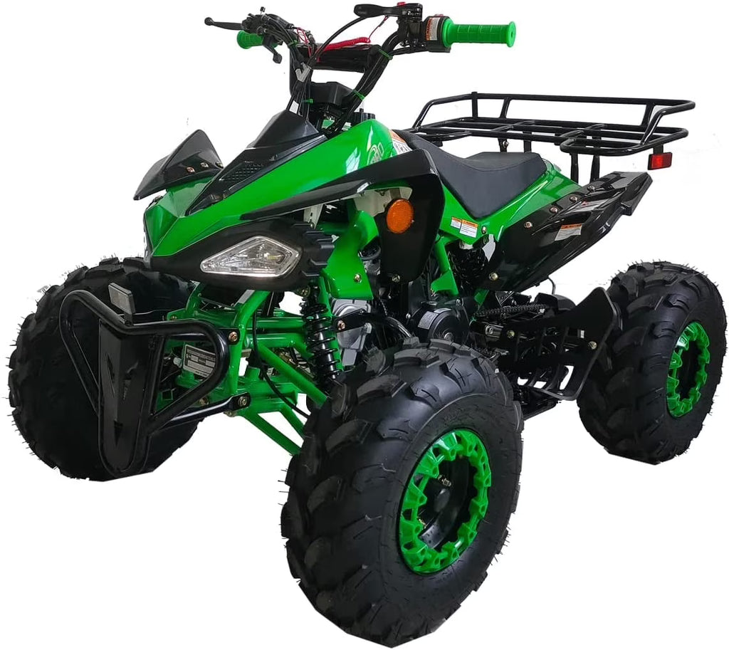 X-Pro Brand New 125cc Gas ATV, Automatic Transmission w/Reverse Remote Control Big 19"/18" Tires