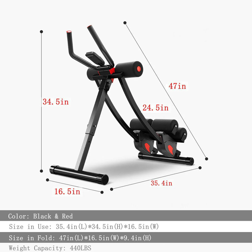 Fitlaya Fitness ab Workout Equipment for Home Gym, ab machine Home Fitness Equipment For Men and Women.