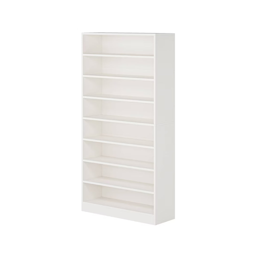 Hommoo Modern Wood Freestanding Shoe Cabinet, 8 Tiers 40-45 Pairs Shoe Storage Rack Organizer for Entryway, Gray