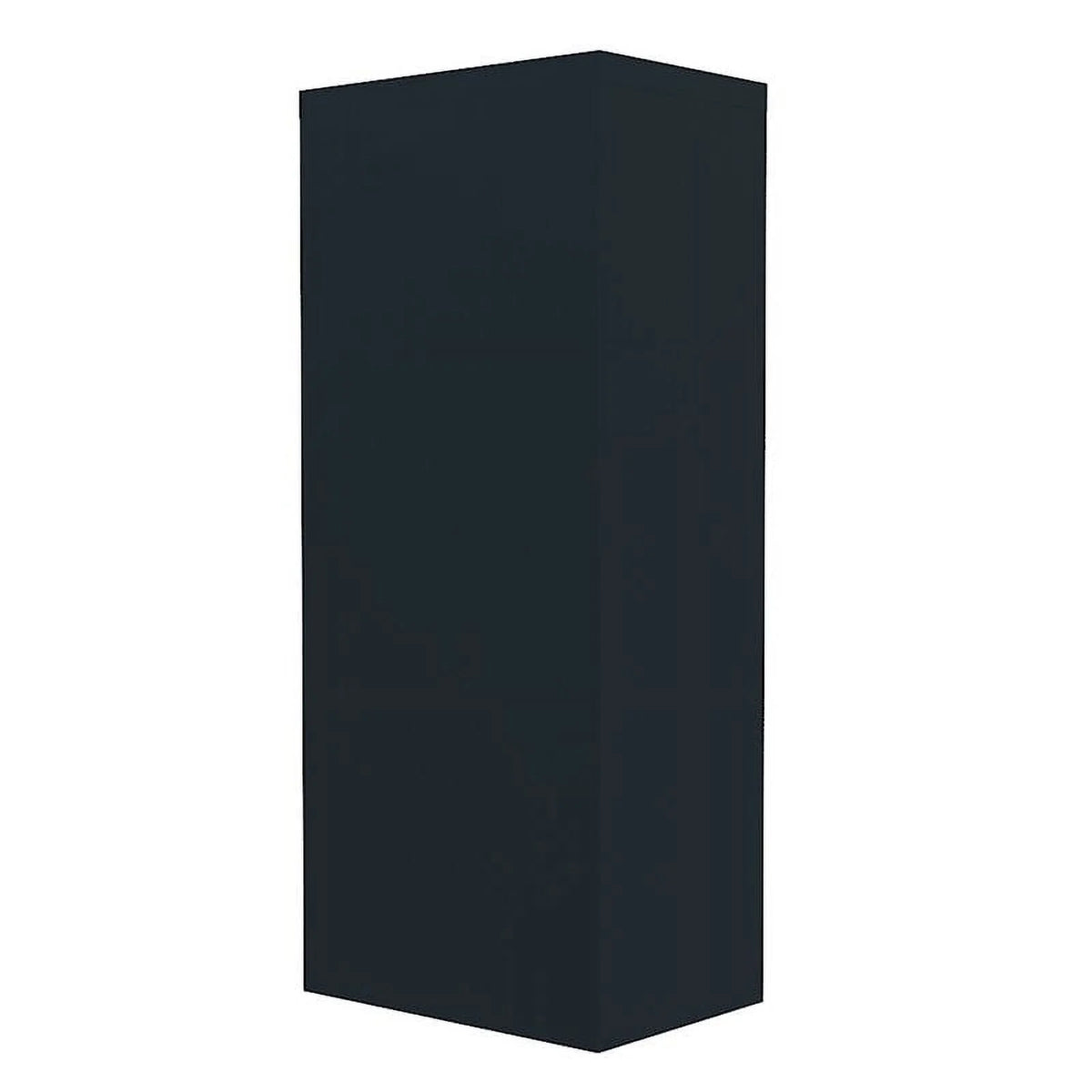 Scranton 4 Drawer 22" Deep Letter File Cabinet in Black, Fully Assembled