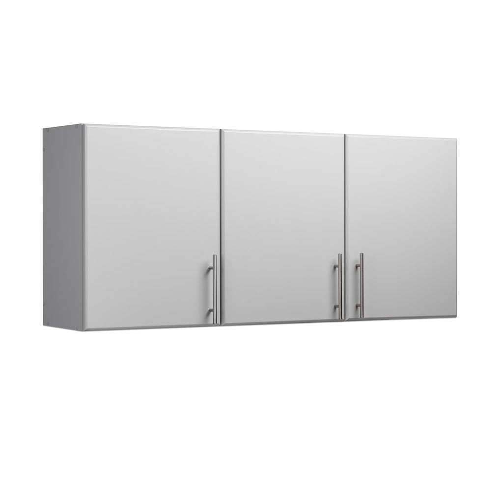 Prepac Elite Wall Cabinet, Versatile Adjustable Garage Wall Cabinet by Prepac, Tall 3-Door, 54"W x 24"H x 12"D, BEW-5424, Black