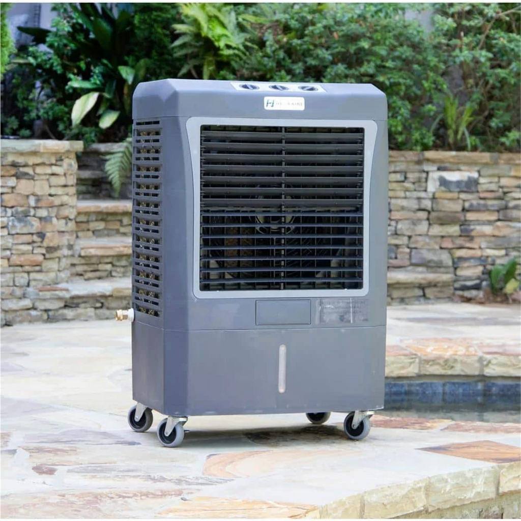 Hessaire MC37M Enfriador de Aire Evaporativo Port��til para Interiores y Exteriores de 950 Pies Cuadrados