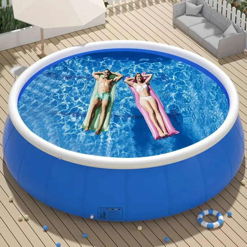 Inflatable swimming pool 244*63 butterfly inflatable coil mesh pool