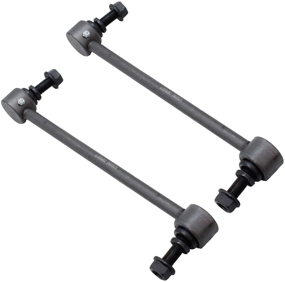 Detroit Axle - Front Struts Sway Bars kit for V6 2009-2018 Dodge Journey Complete 2 Struts w/Coil Spring 2 Front Sway Bar Links 2010 2011 2012 2013 2014 2015 2016 2017 Replacement Struts Assembly