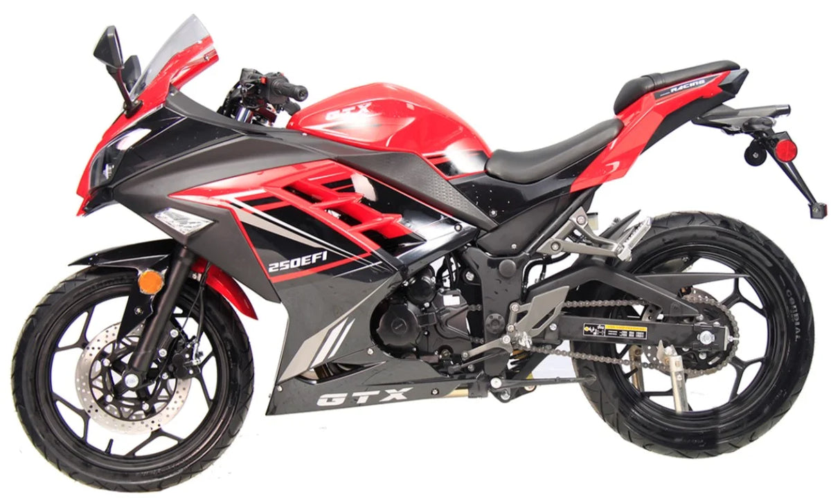Vitacci GTX-250 Motorcycle Manual 5 Speed(Red)