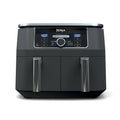 Ninja Foodi 8 qt 2-Basket Air Fryer, Black - DualZone Technology, Smart Finish