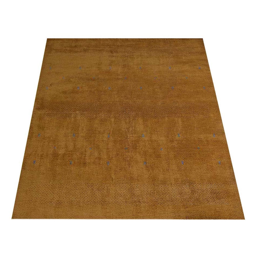 Rugsotic Carpets Handmade Rugs Hand Knotted Loom Rectangle 3'x5' Orange Wool for Indoor Use