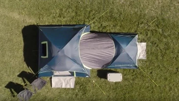 Ozark Trail 8 Person Dual Dome Tent - 17ft. x 9ft. - 21.89 lbs.