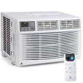 Air Conditioner, 8000 BTU Turbo Fast Cooling AC Unit Remote/App Control, Flexible Window Opening(T Design Install Kit), 24H Timer, Washable Filter,White